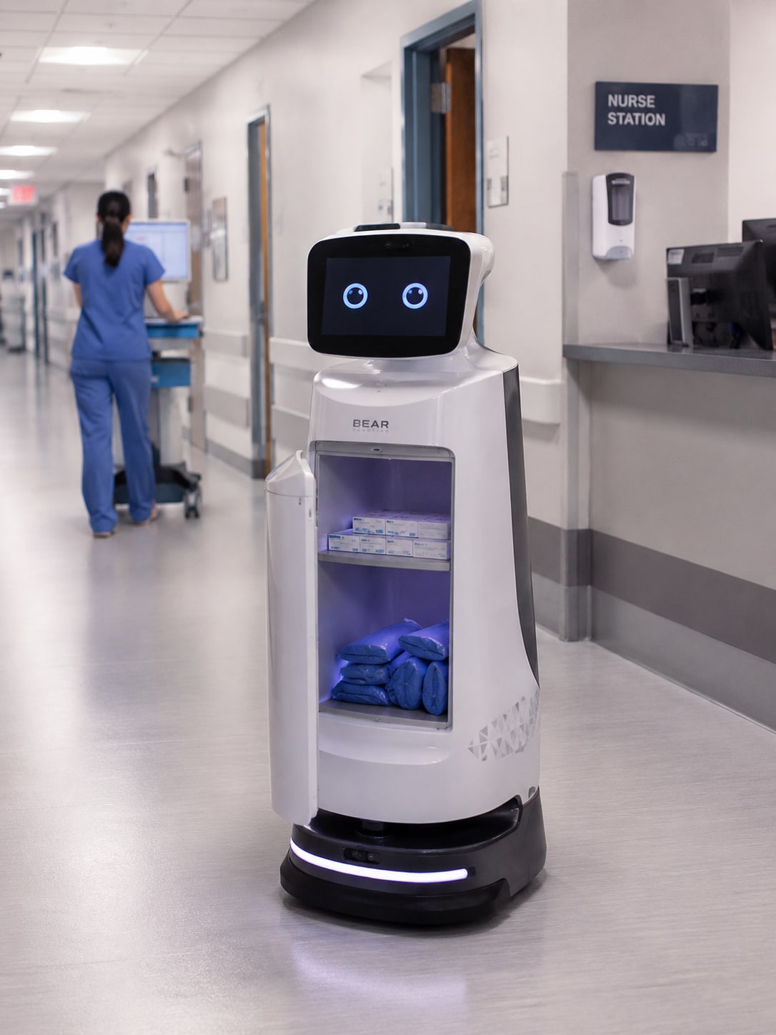 Service and hospitality robots for hotels and restaurants